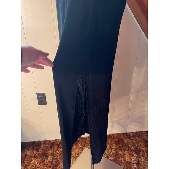 Runaway The Label Jodi Midi Cutour Black Dress sz L - Picture 3 of 8